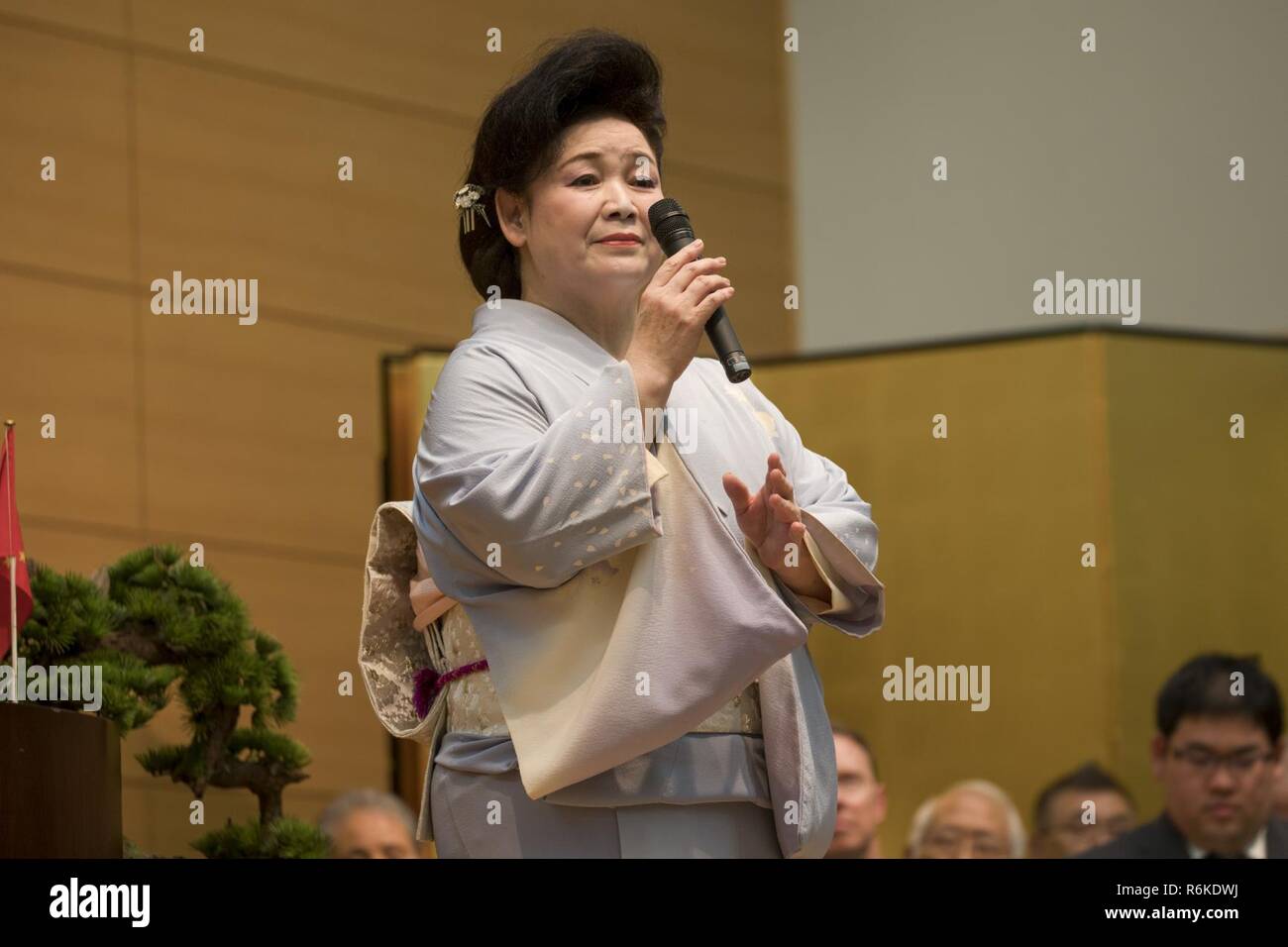 Satoko Moriwaka Traditional Enka Japanese Singer Performs At The Good