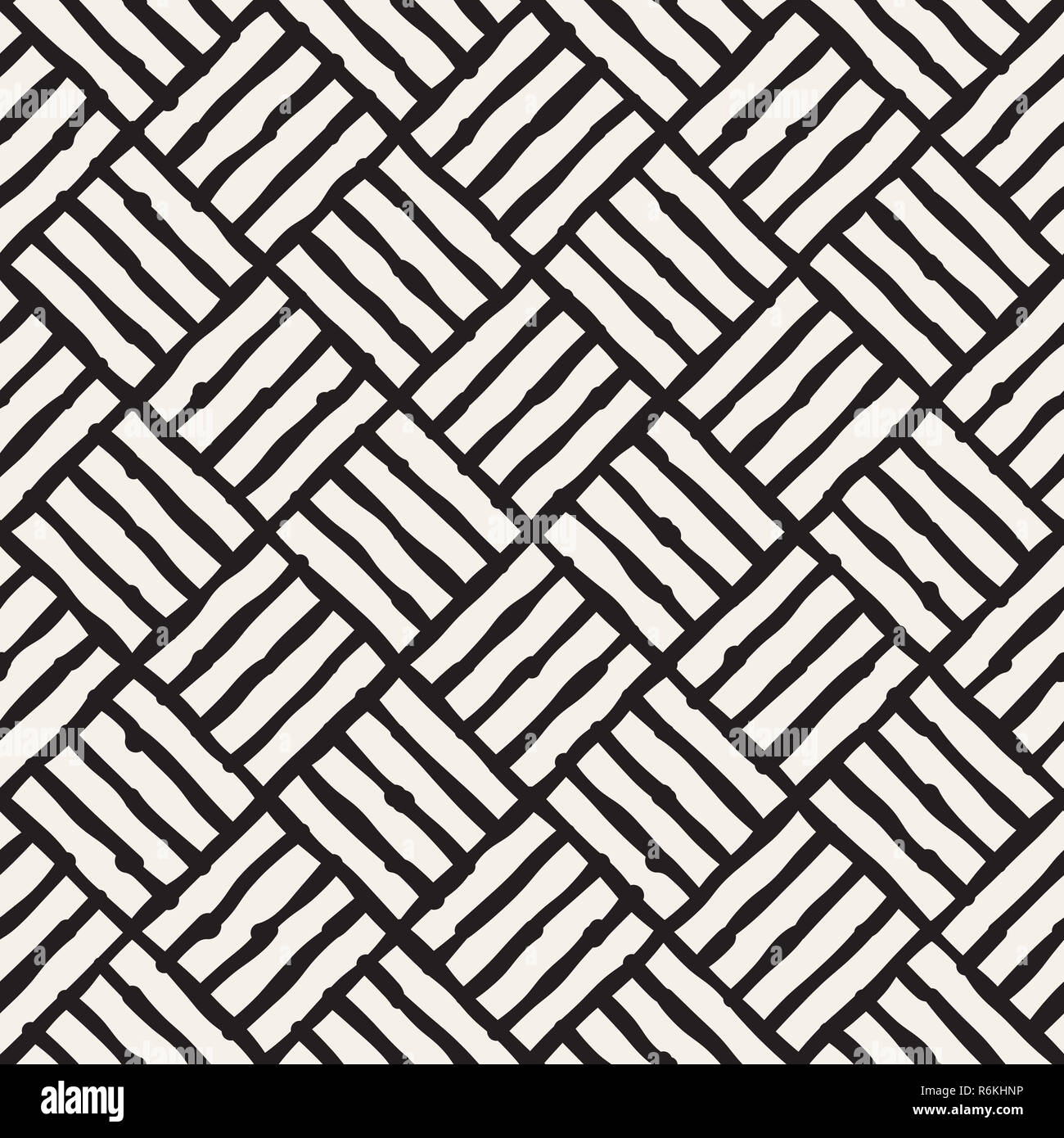 Seamless Abstract Hand Drawn Pattern Vector Freehand Lines Background Texture Ink Brush Strokes Geometric Design Stock Photo Alamy