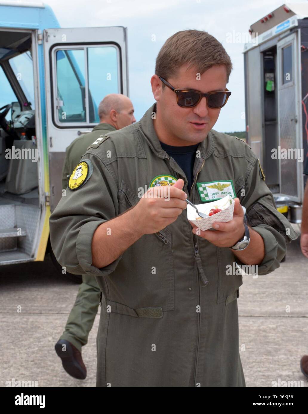 Pensacola Fla May 24 2017 Lt Josh Jordan Samples The