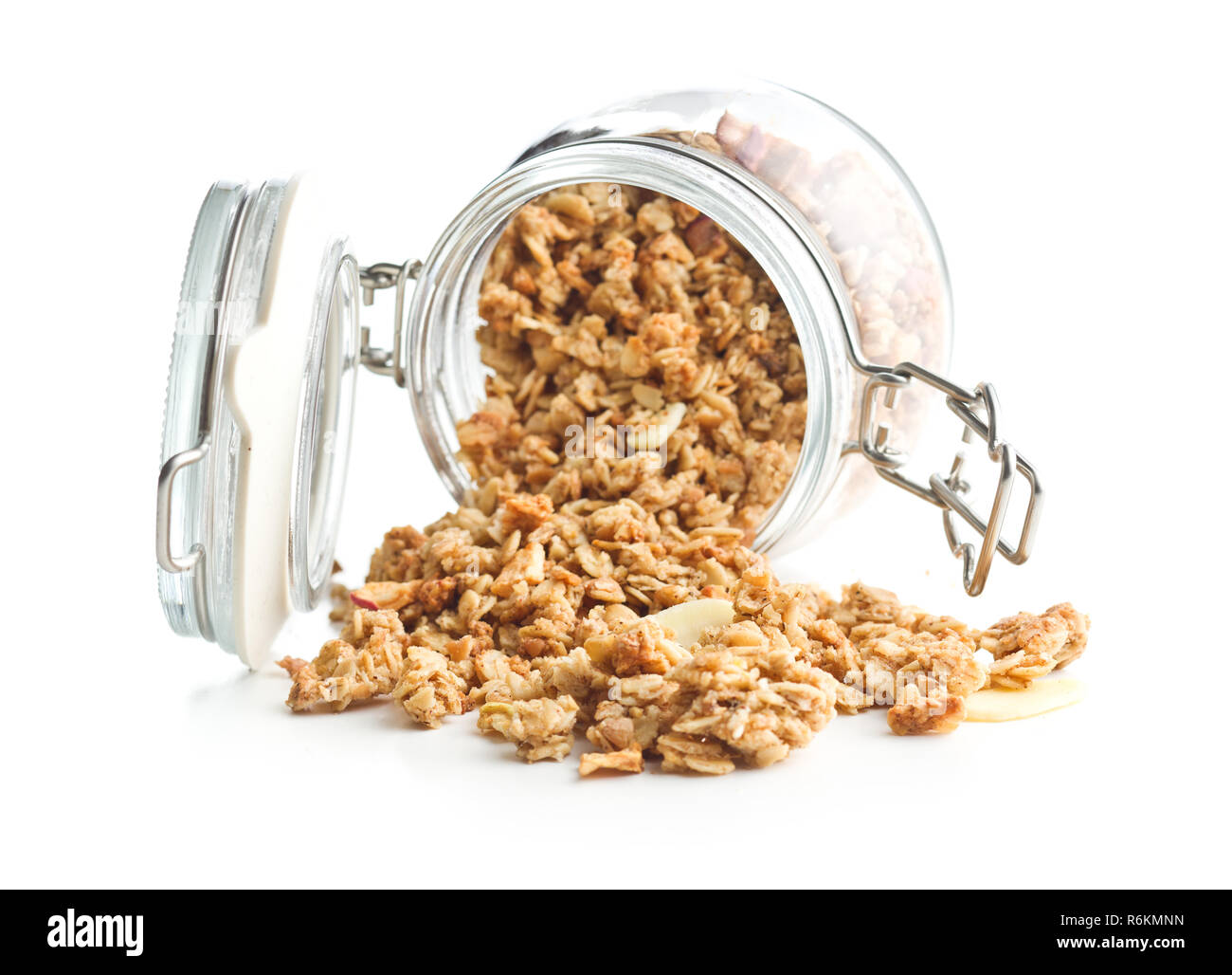 The granola breakfast cereals Stock Photo Alamy