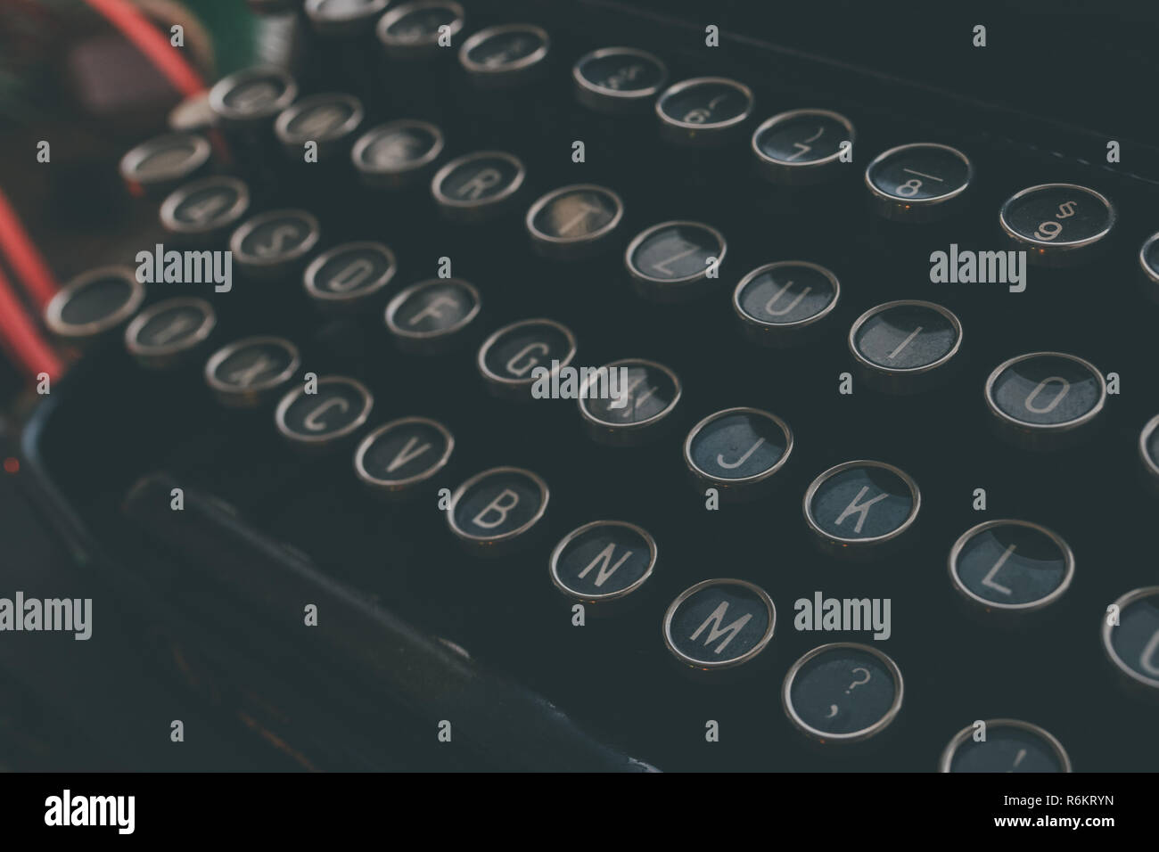 Old typewriter keys hires stock photography and images Alamy