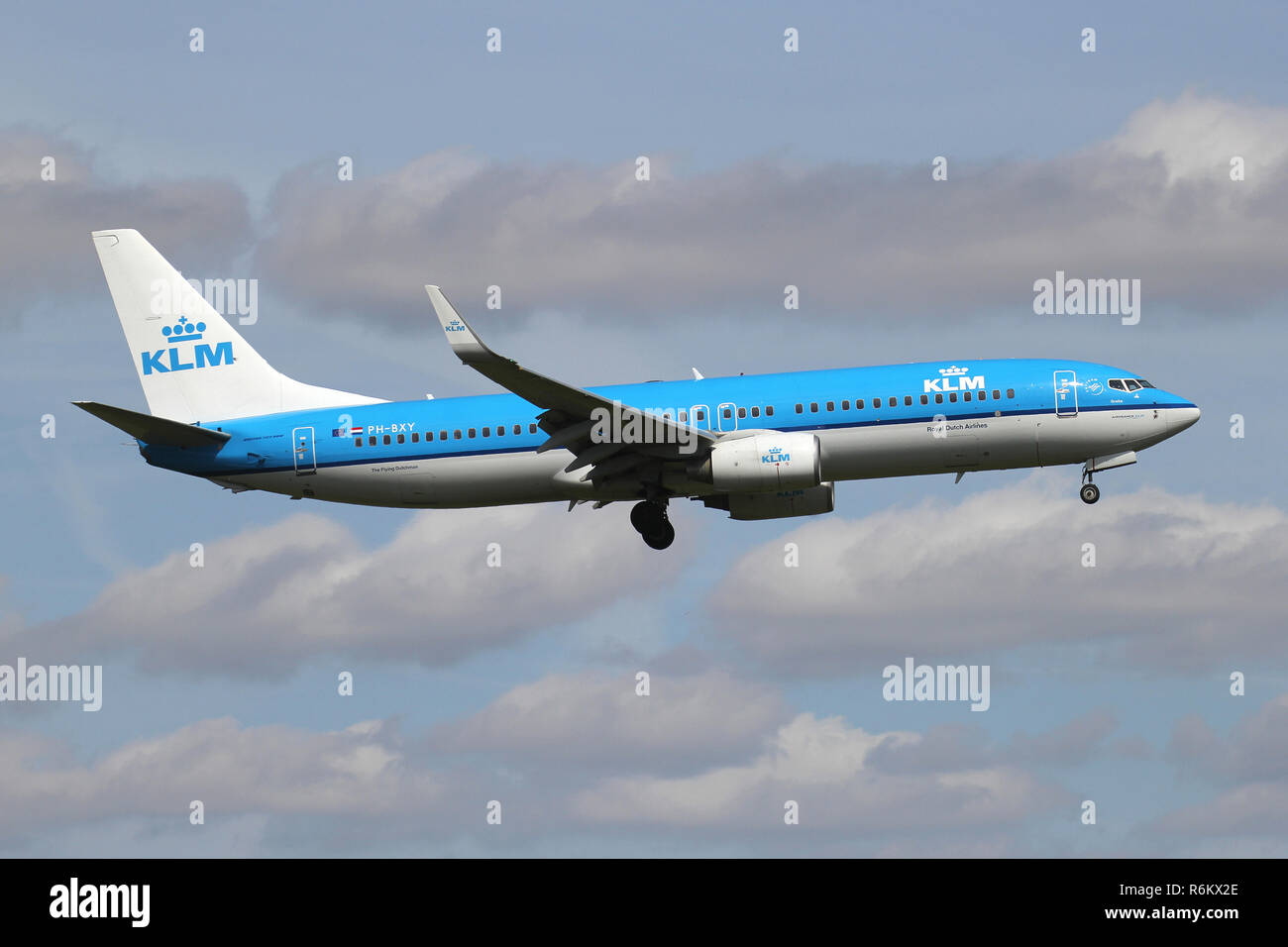 Klm 737 Seat Map Dutch Klm Boeing 737-800 With Registration Ph-Bxy On Short Final For Runway  06 Of Amsterdam Airport Schiphol Stock Photo - Alamy