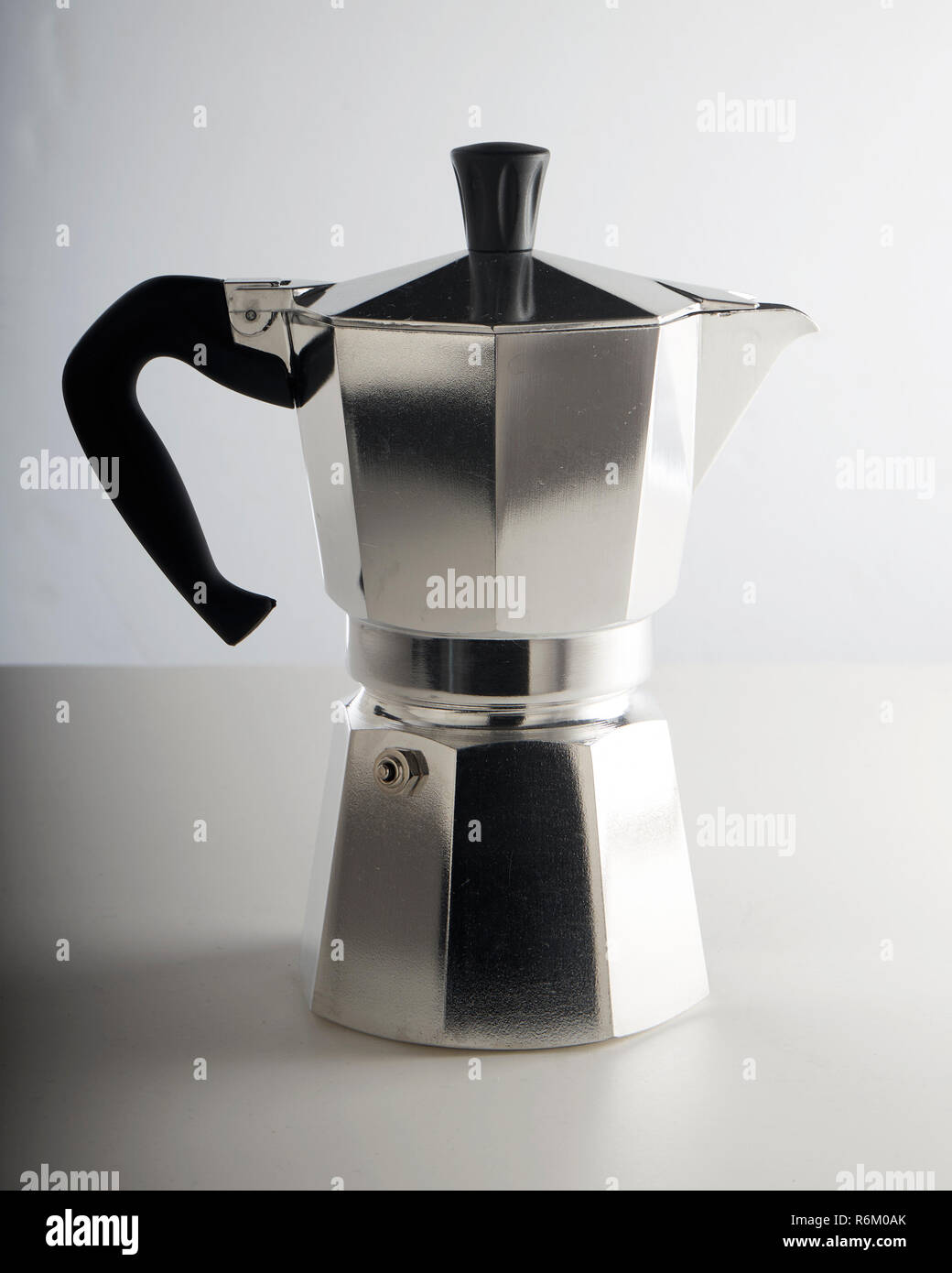 Coffee percolator hi-res stock 