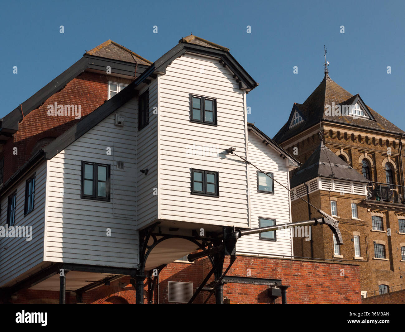colchester old water mill large house estate famous architecture close up Stock Photo Alamy