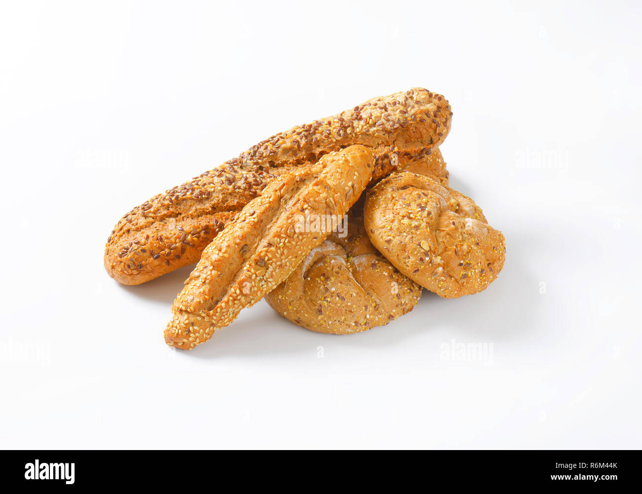 assorted bread rolls Stock Photo - Alamy
