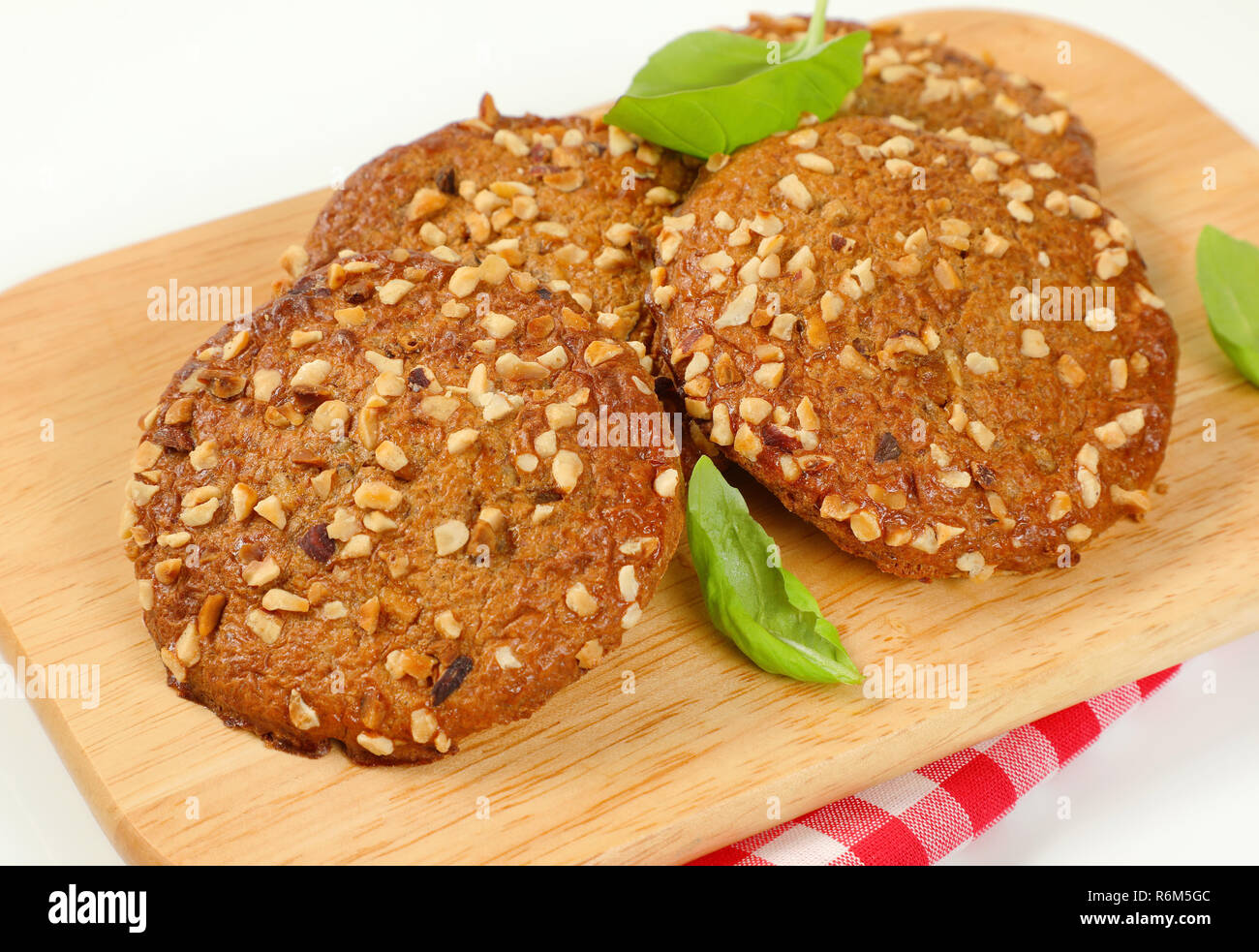 cookies with chopped nuts and almonds Stock Photo Alamy