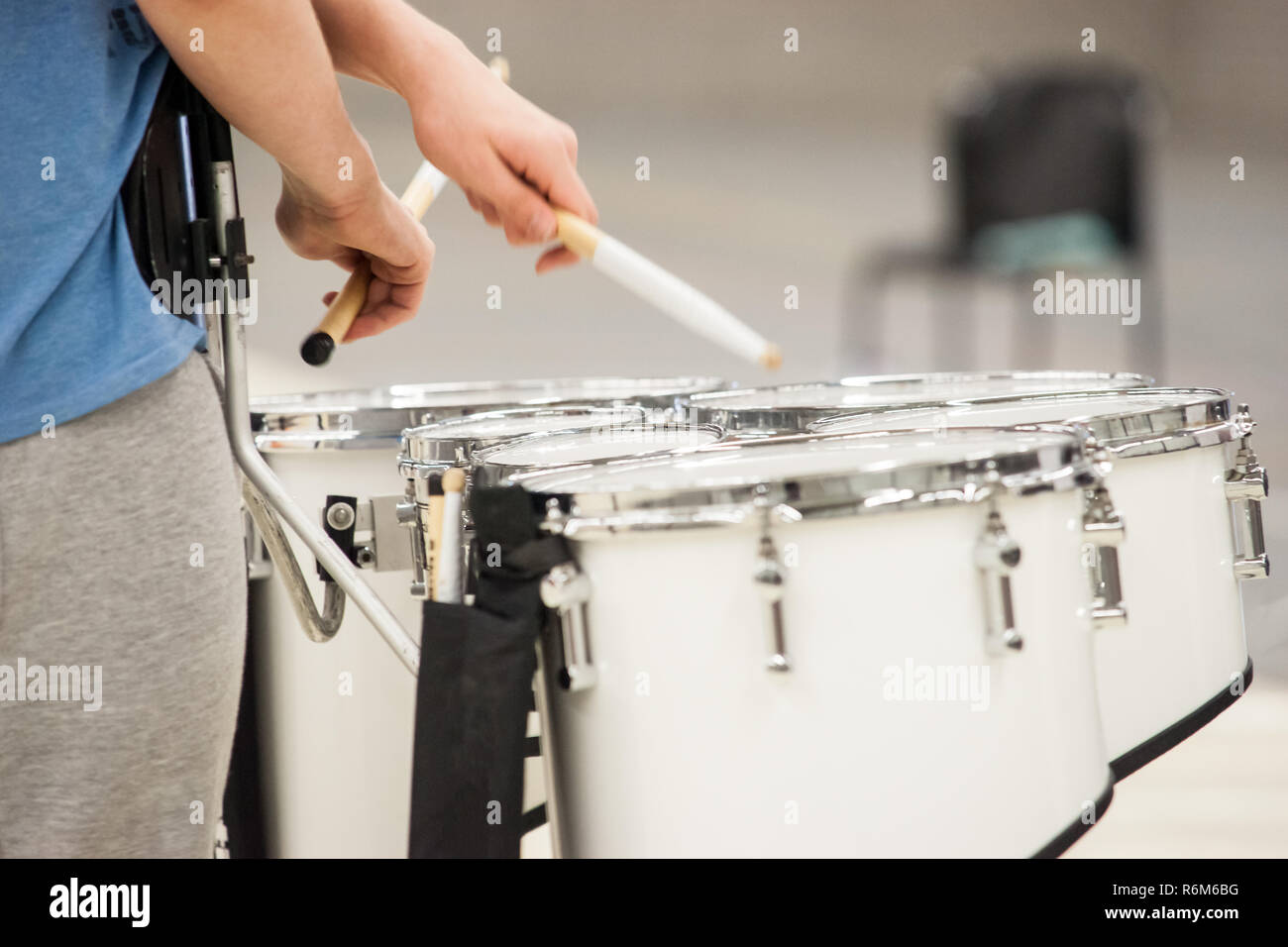Sticks Used Marching Quads