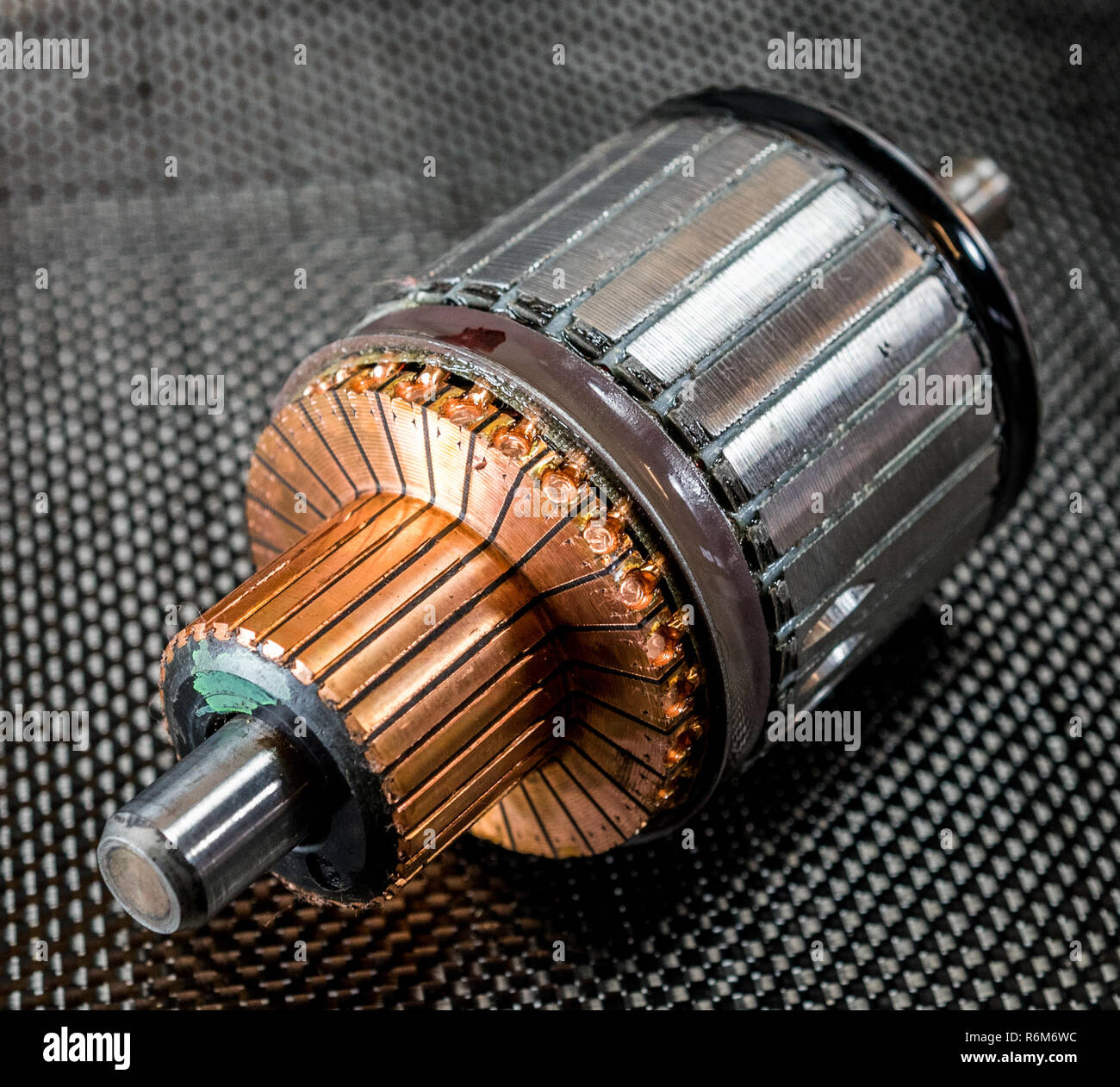 DC motor armature - Stock Image - C026/6658 - Science Photo Library