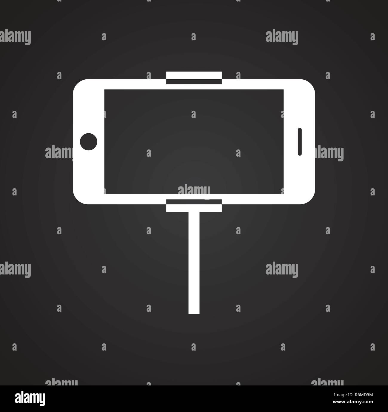 Filming on mobile phone Stock Vector Images - Alamy