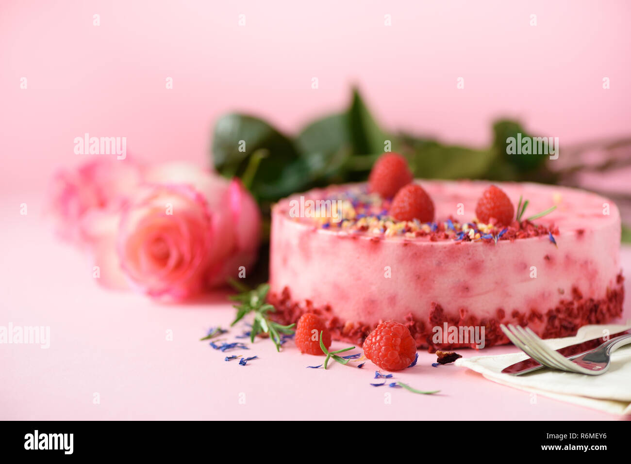 Rose Flowers Valentines Red Marriage Anniversary Birthday Stock