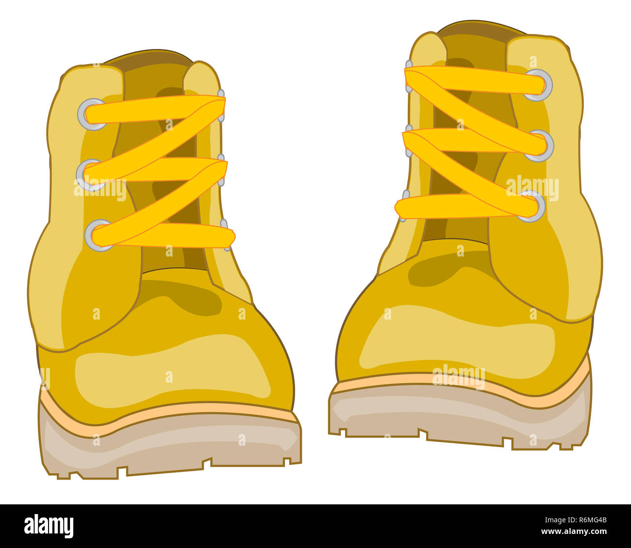 Footwear shoe drawing Stock Photo