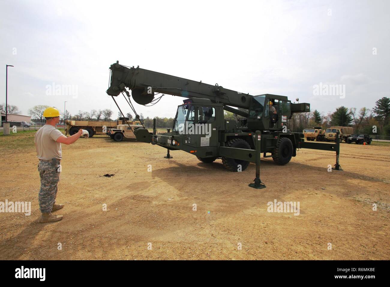 Staff Sgt. Noah Poe with the 771st Support Maintenance Company at ...