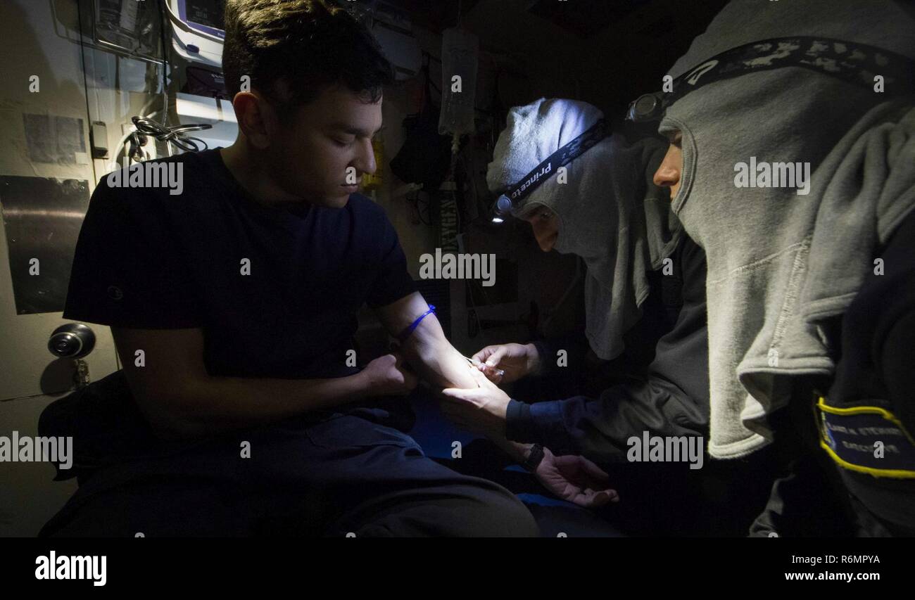 NORTH ATLANTIC OCEAN (May 26, 2017) Hospital Corpsman 2nd Class Melanie ...