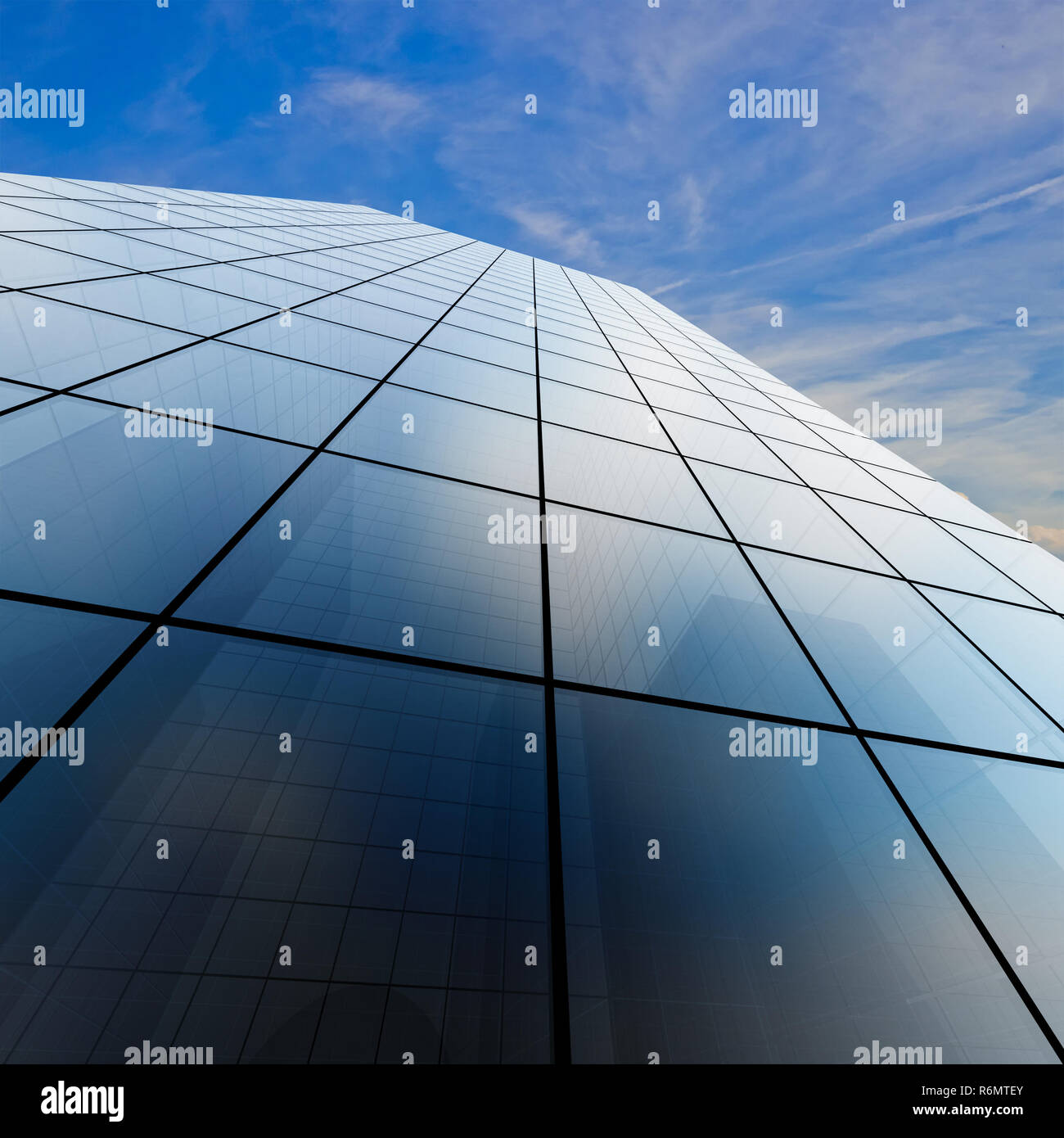 Abstract city scene 3d rendering Stock Photo - Alamy