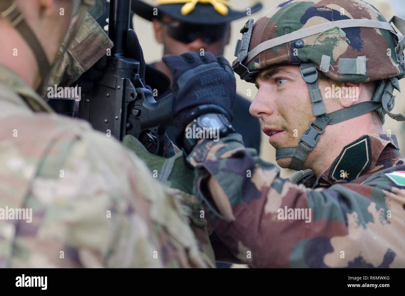 Apache Troop, 4th Squadron, 10th Cavalry Regiment conducts a spur ride ...