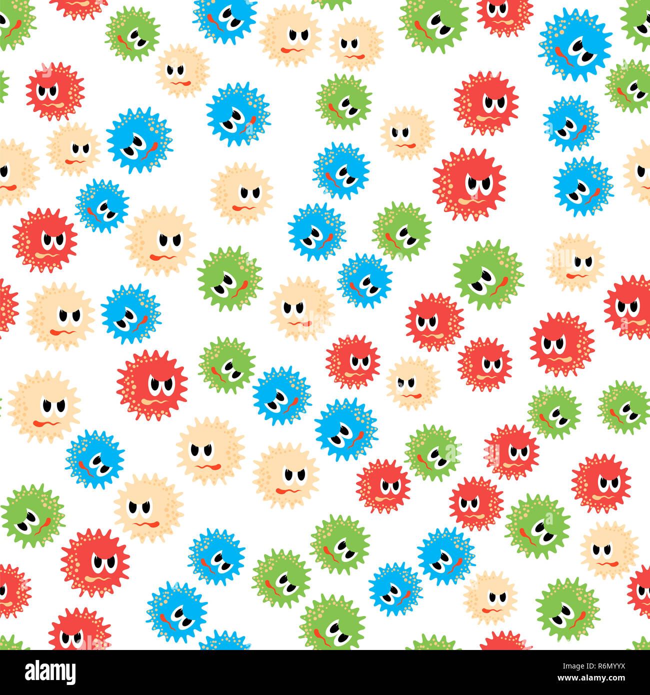 Microbes pattern hi-res stock photography and images - Alamy