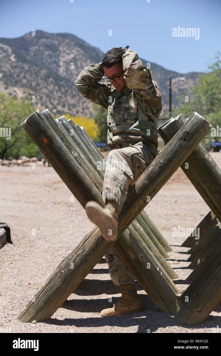 U.S. Army Spc. Stephen Calderone, assigned to the 160th Signal Brigade ...