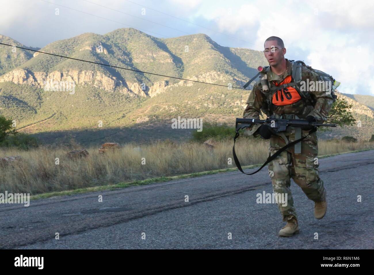 U.S. Army Sgt. Angel Ortiz, assigned to the 160th Signal Brigade