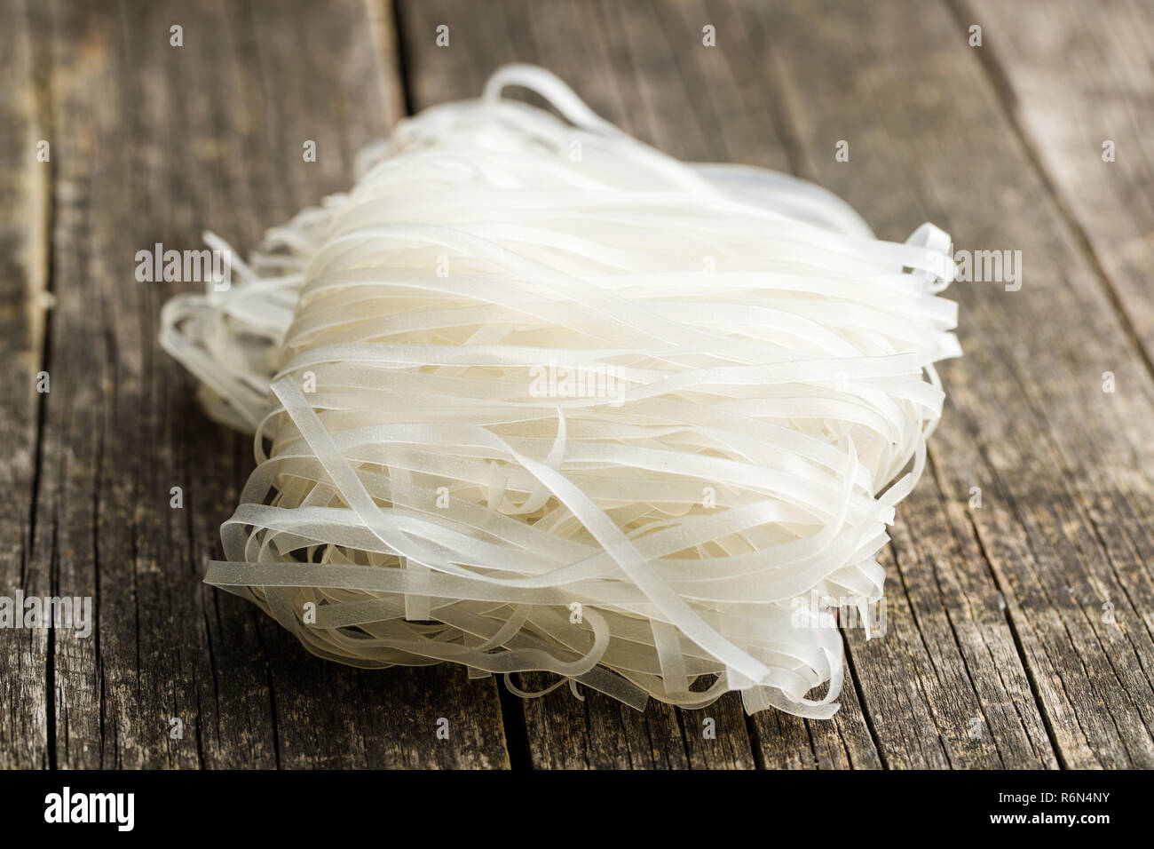 Dried rice noodles Stock Photo Alamy