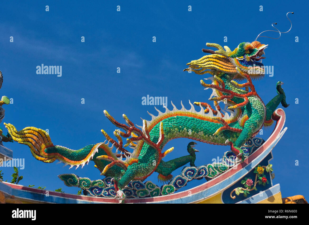 detail from the chinese temple kuala lumpur Stock Photo