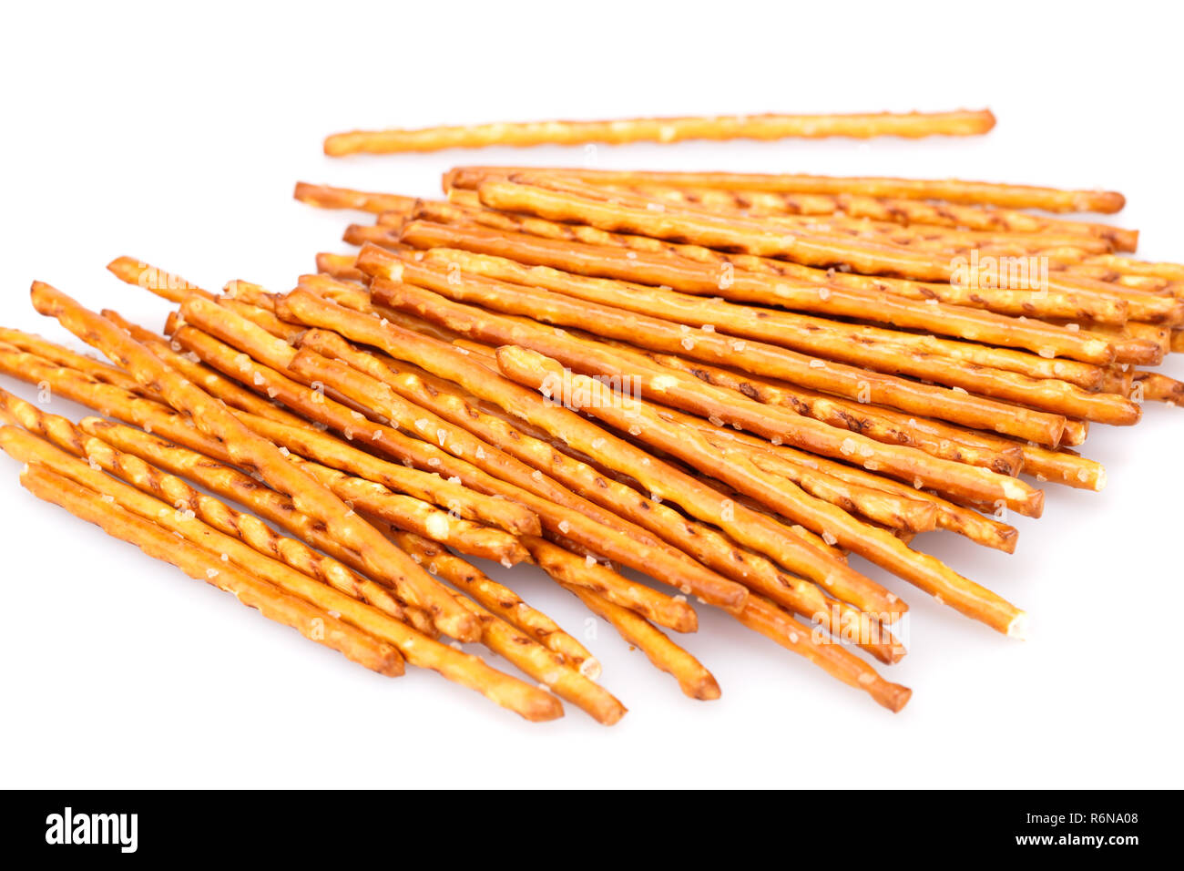 Stick crackers isolated on white background Stock Photo Alamy