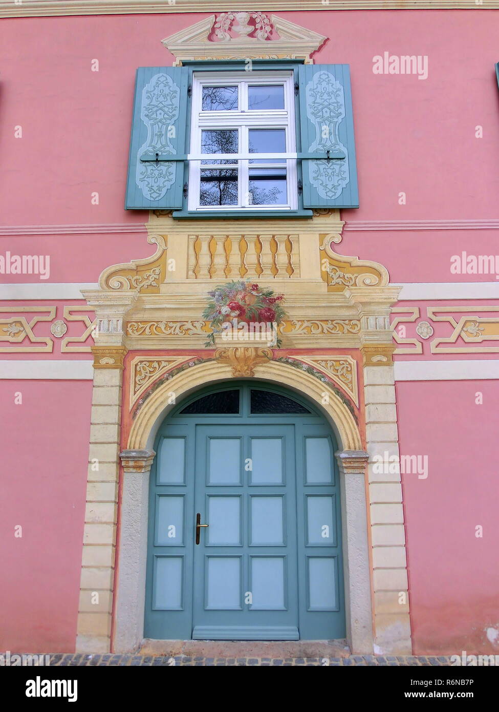 Stift Vorau Fassade Stock Photo