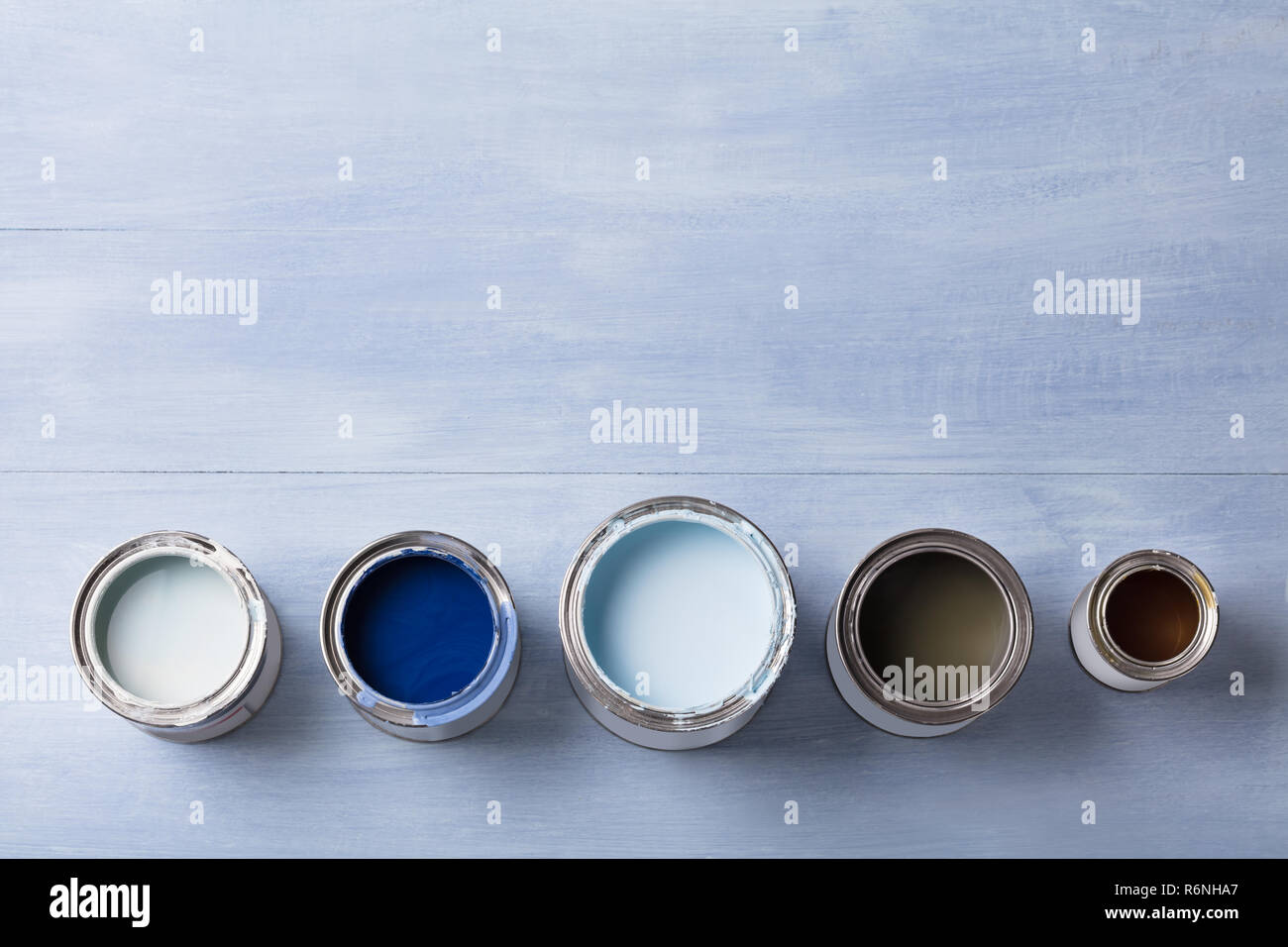 Download High Angle View Of Paint Can Stock Photo Alamy PSD Mockup Templates