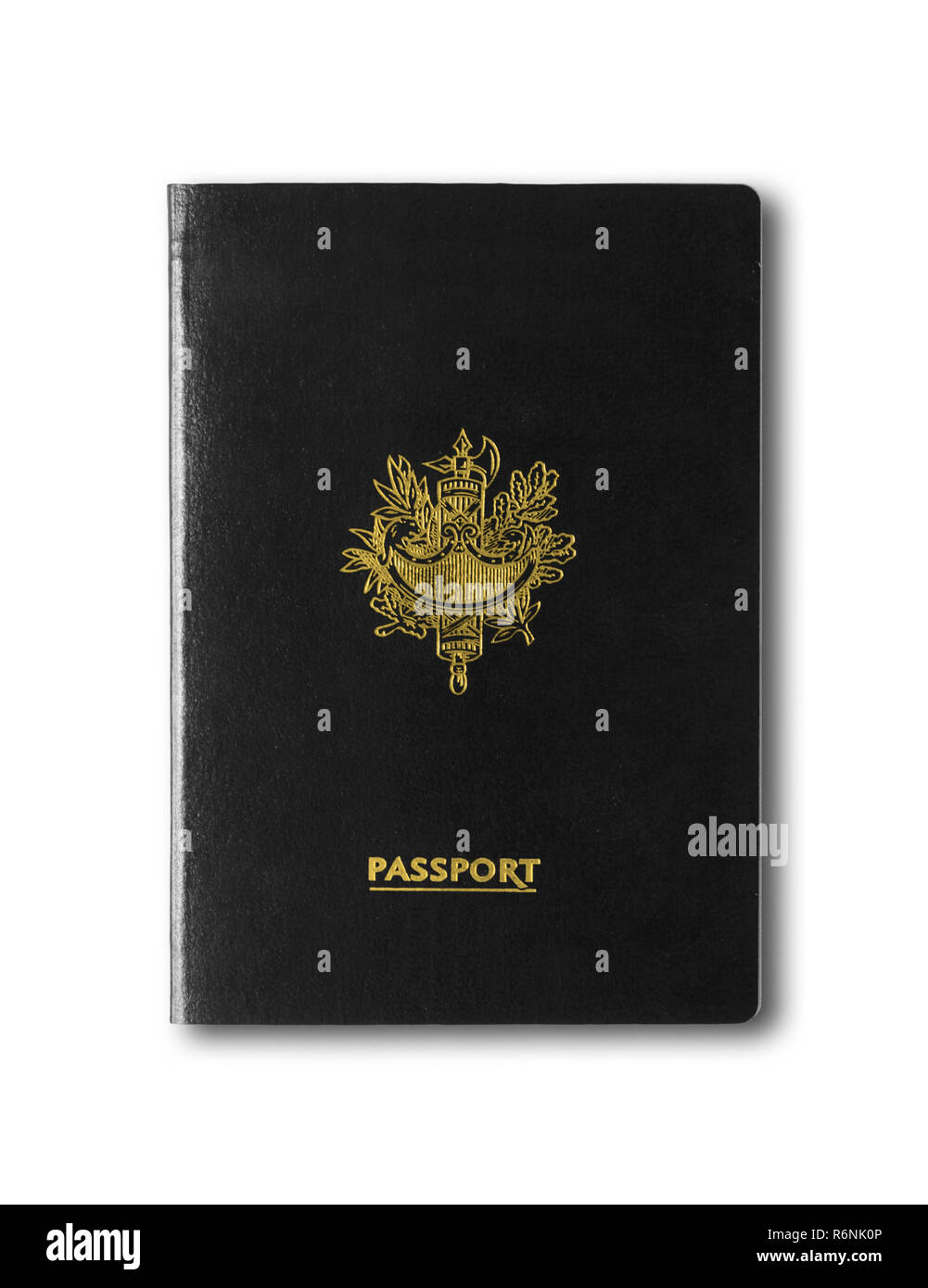 Passport isolated on white background Stock Photo Alamy