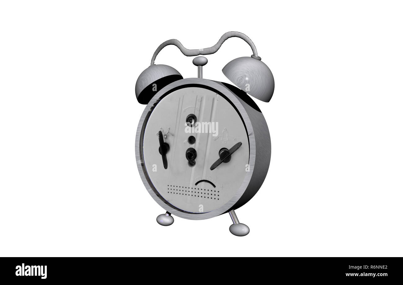 old mechanical alarm clock Stock Photo Alamy