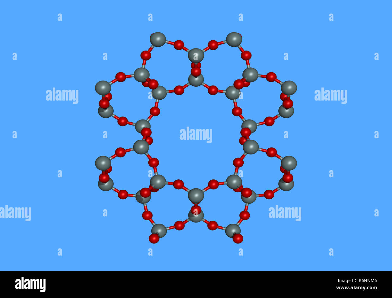 zeolite molecule model Stock Photo Alamy