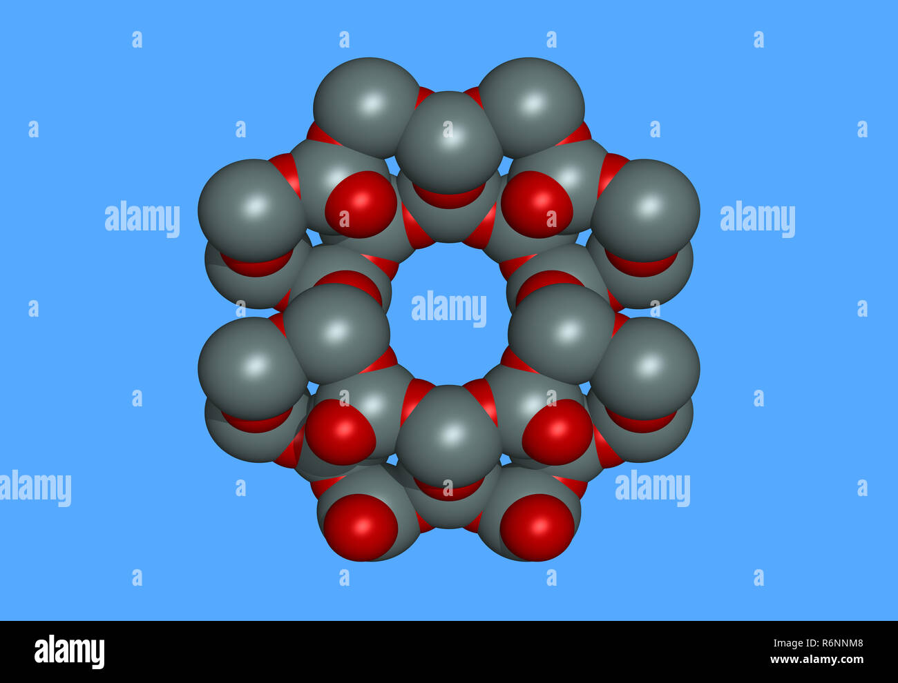 zeolite molecule model Stock Photo - Alamy