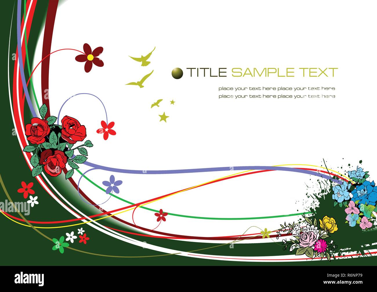 Floral spring background. Vector illustration Stock Vector Image & Art ...