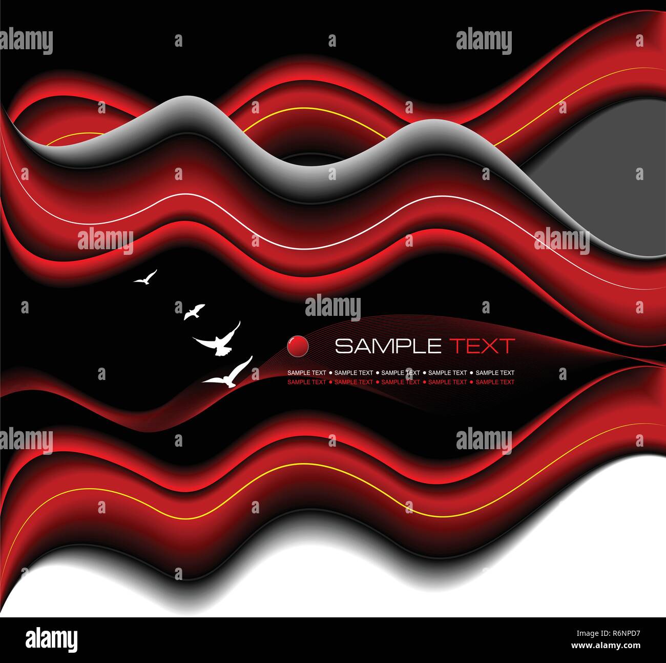 Abstract wave background. Vector illustration Stock Vector Image & Art ...