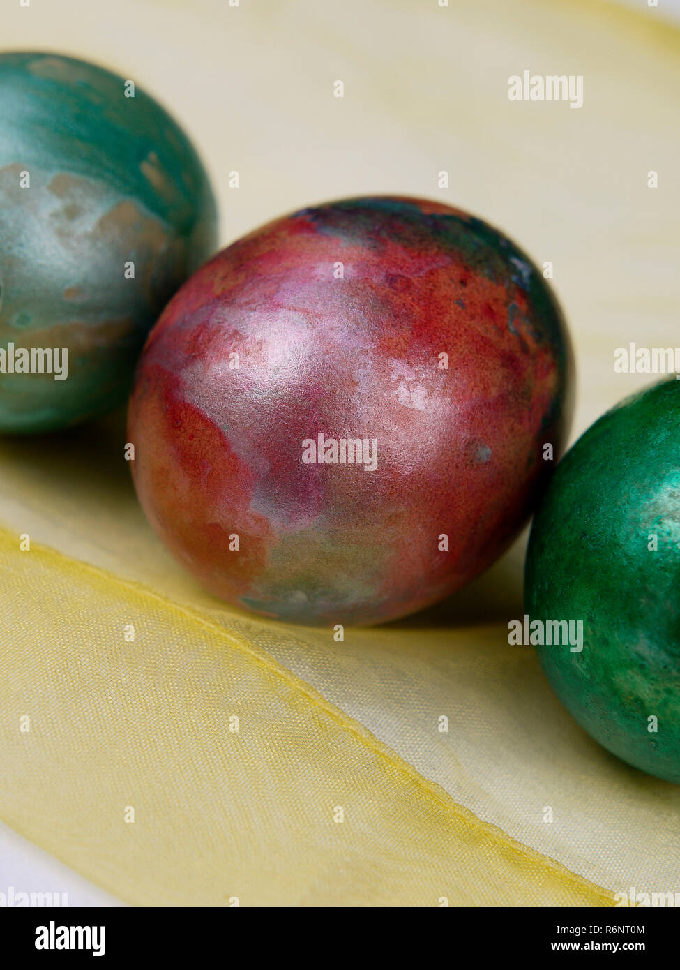 easter eggs Stock Photo