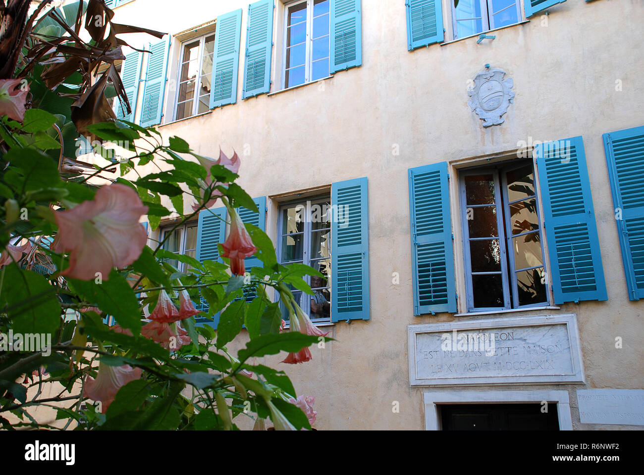 House where the Napoleon Bonaparte was born, Ajaccio, Corsica, France