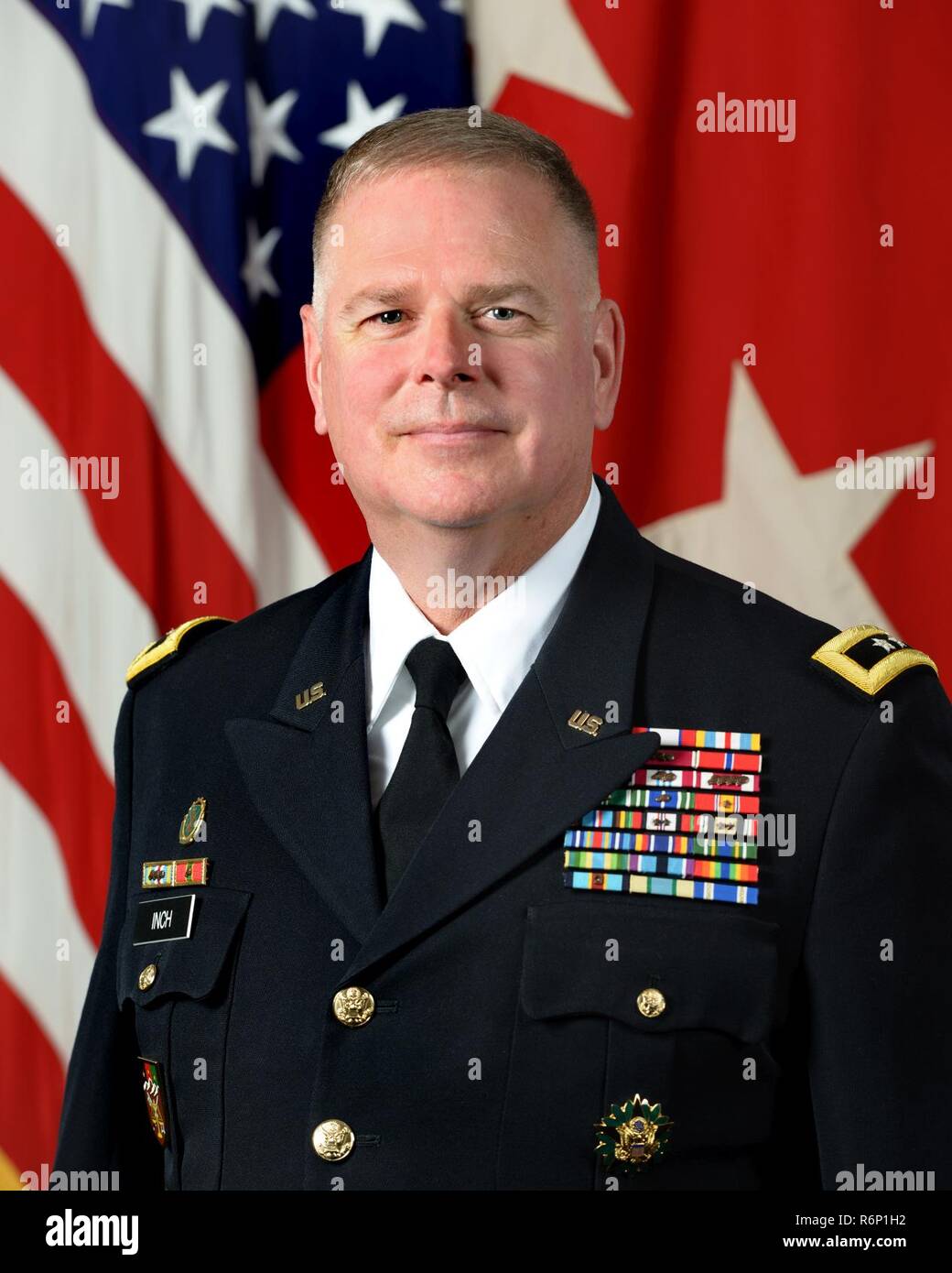 U.S. Army Maj. Gen. Mark S. Inch, Provost Marshal General, poses for a