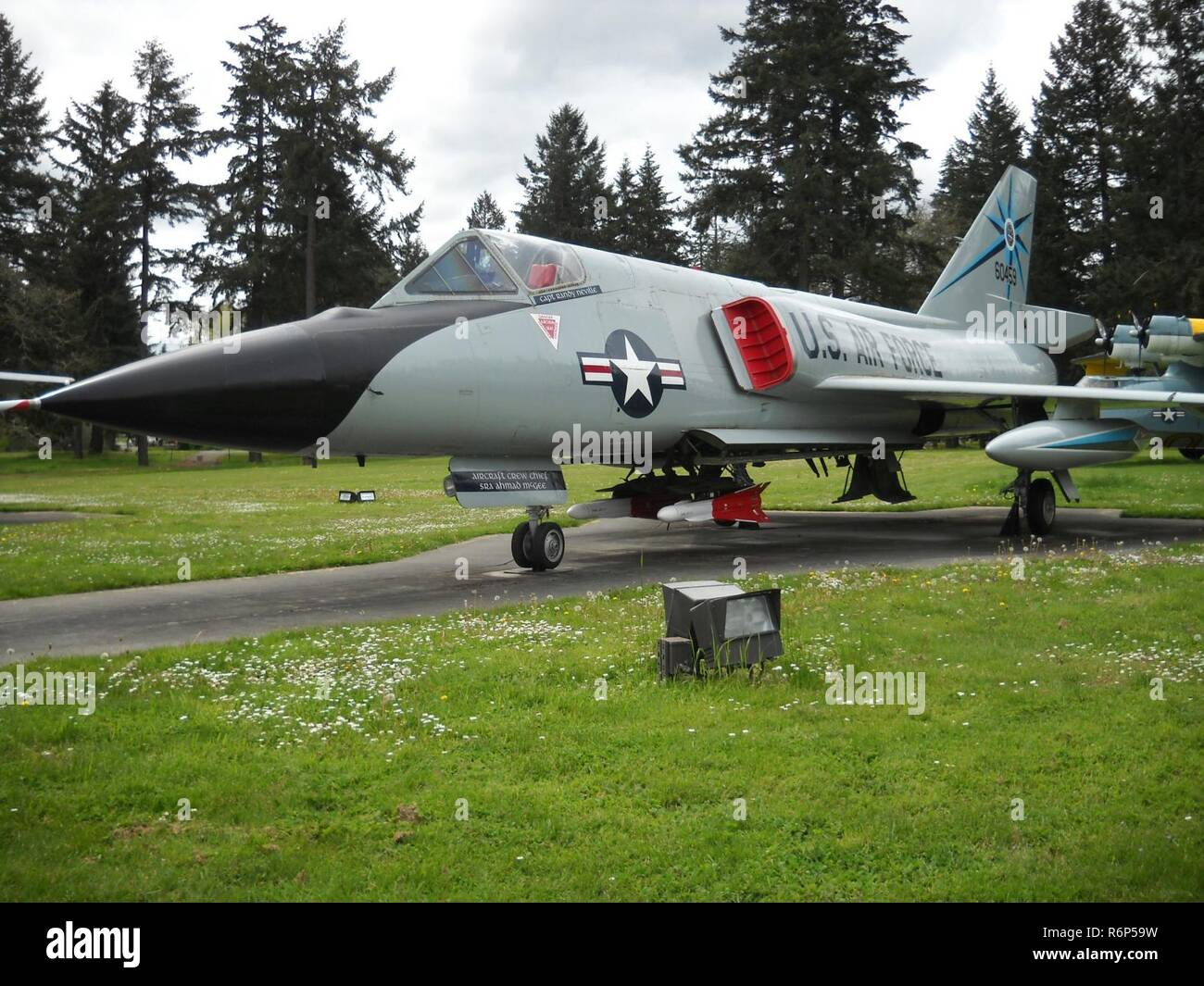 F-106A Delta Dart Jet Fighter Is Displayed At The McChord Field ...