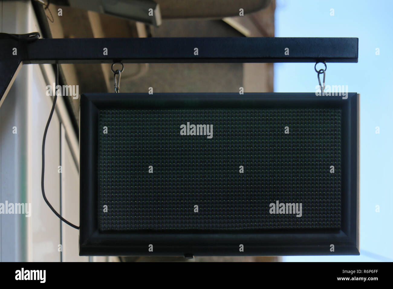 Empty led display commercial Stock Photo - Alamy