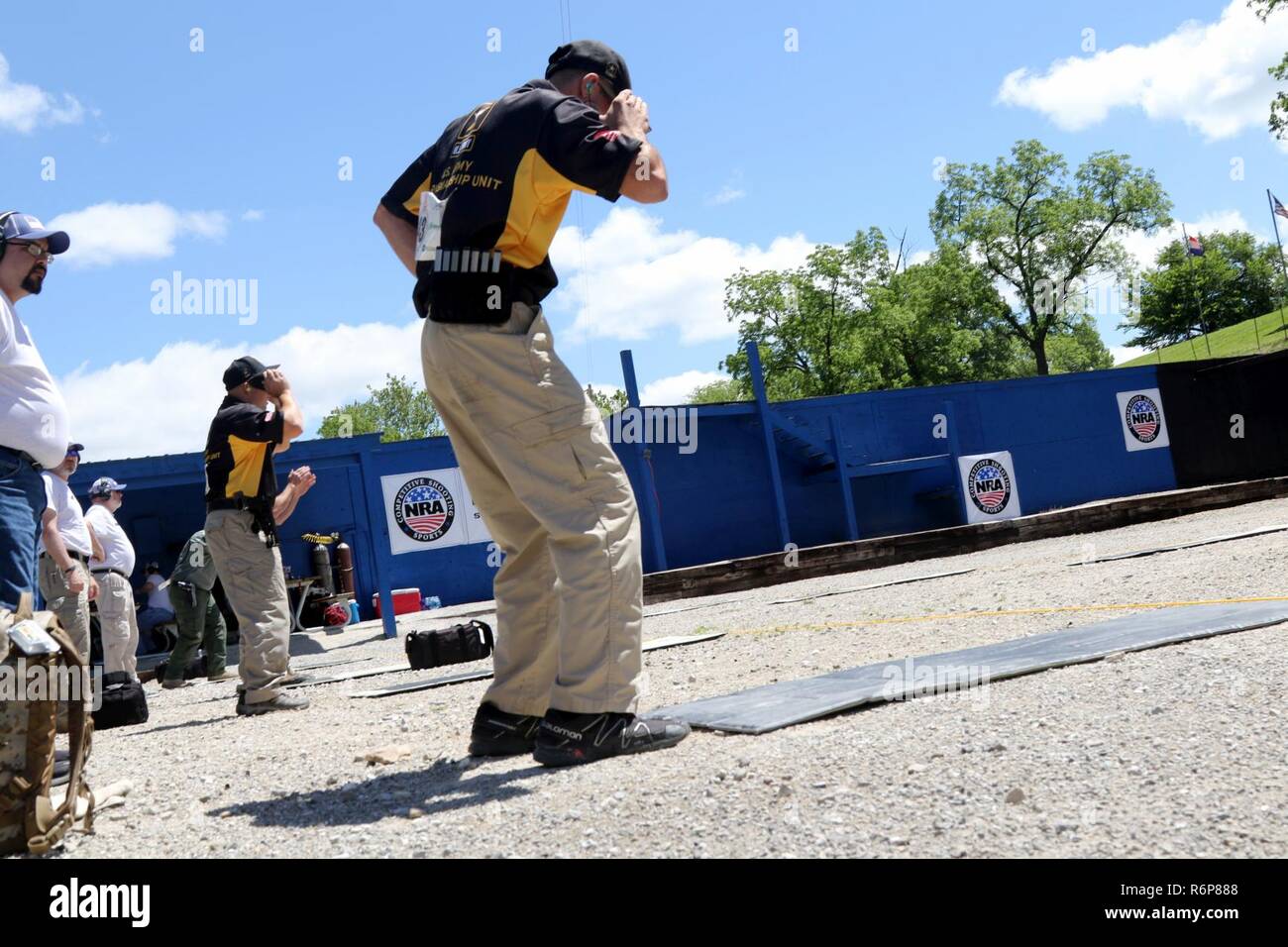 Sgt. 1st Class Adam Sokolowski, a Yeagertown, Pennsylvania native and the Service Pistol Team
