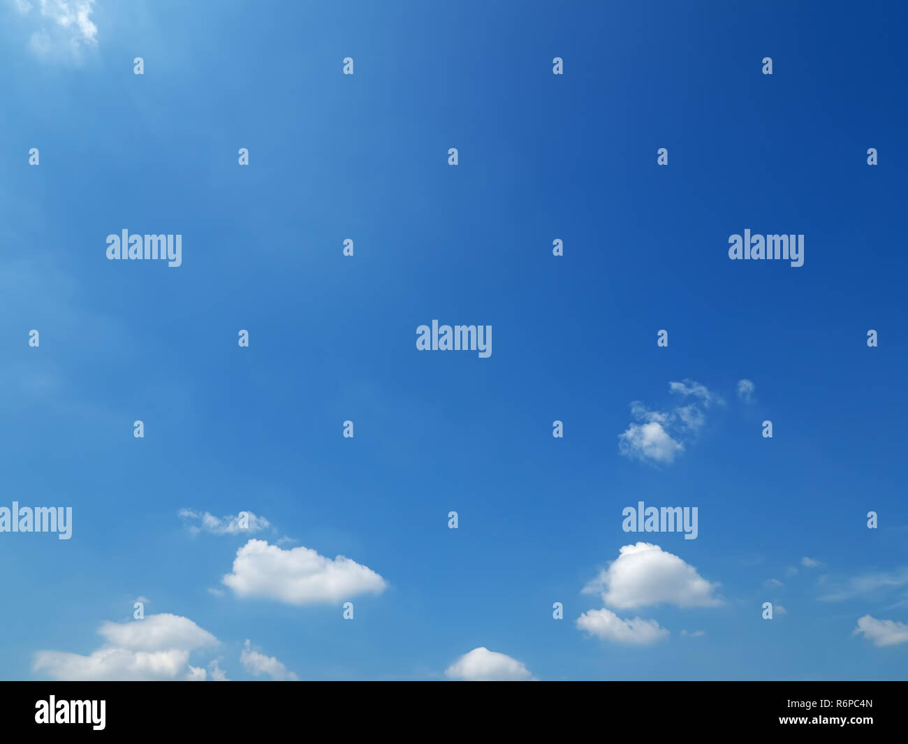 Landscape View of Beautiful Blue Sky with Cloud Background Stock Photo ...