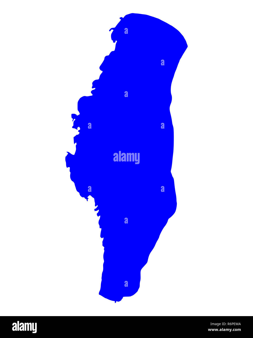 map of winnebago lake Stock Photo Alamy