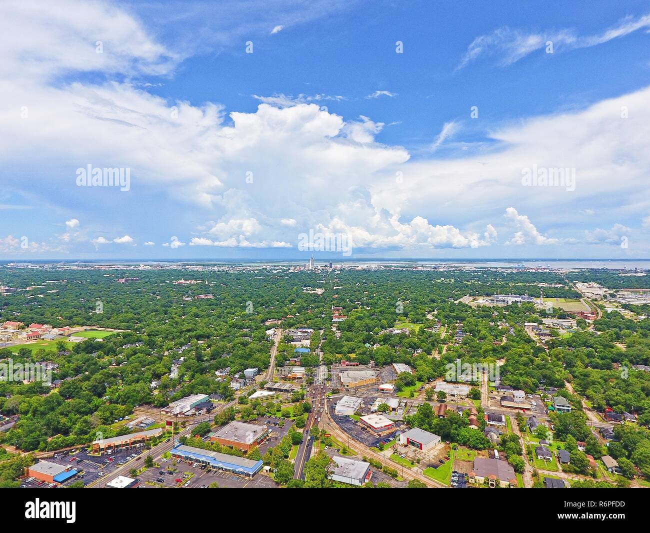 Downtown Mobile, Alabama Stock Photo Alamy