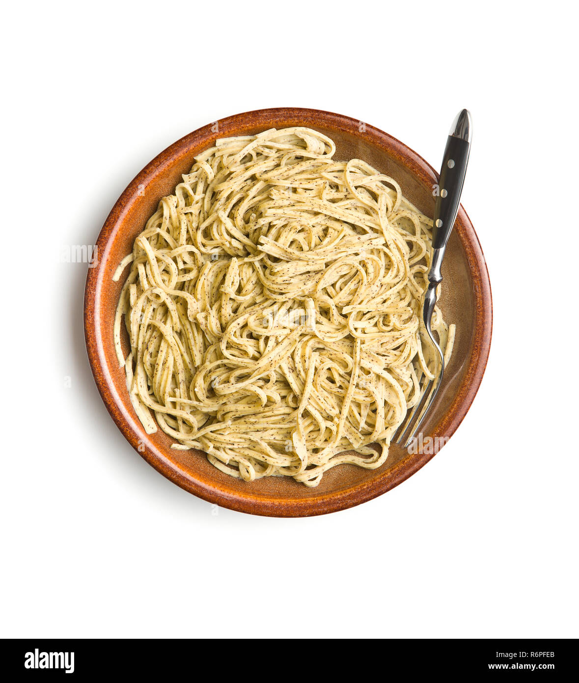 Italian pasta tagliolini with truffles Stock Photo Alamy
