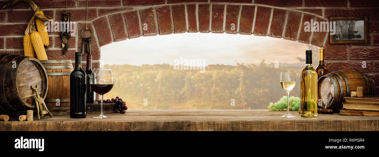 Wine tasting in the cellar Stock Photo - Alamy