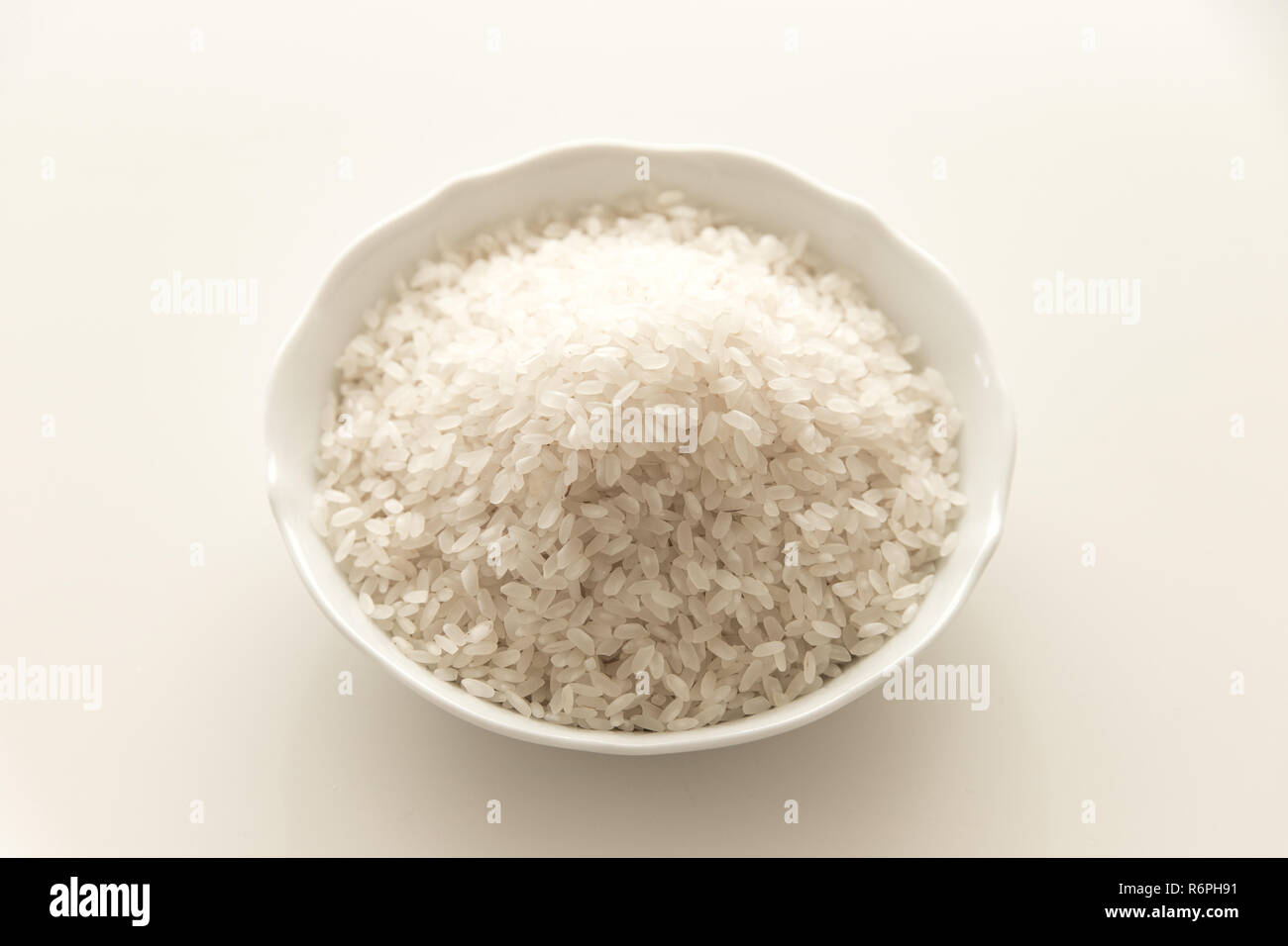 Rice in the bowl Stock Photo - Alamy