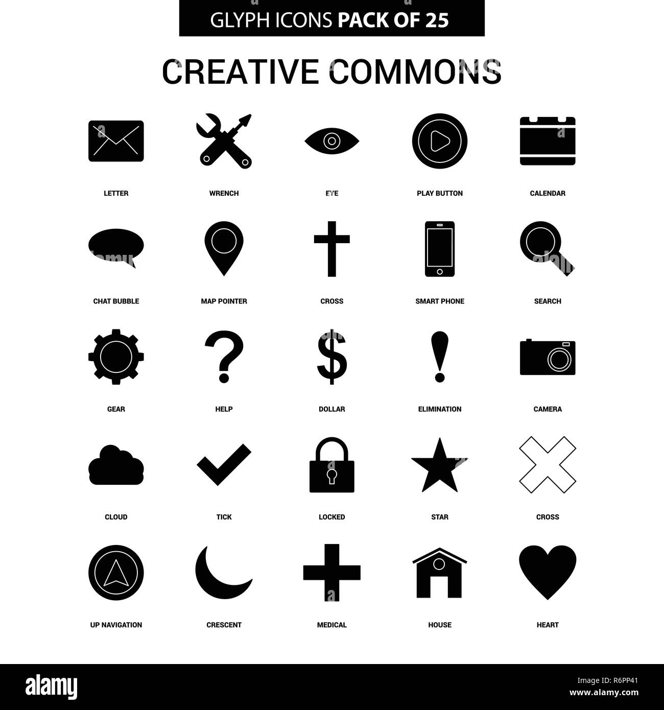 Creative commons symbol hi-res stock photography and images - Alamy