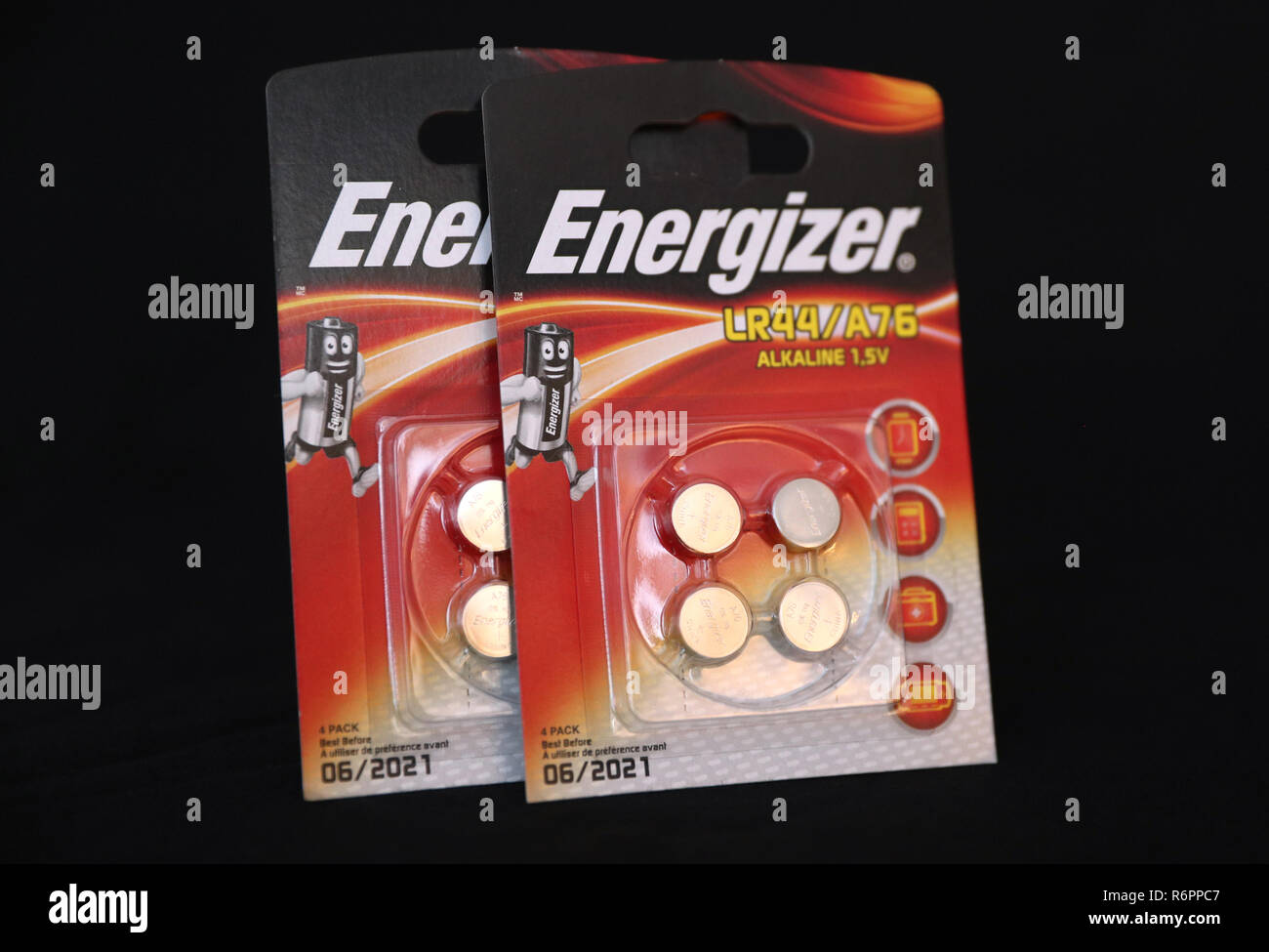 Energizer LR44 1.5V Button Cell Battery (4-Pack)