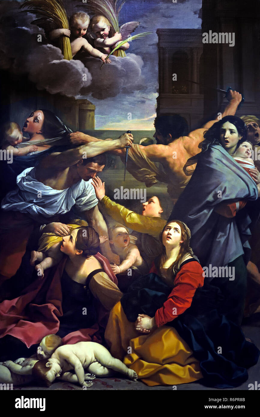 The massacre of the Innocents 1611 by Guido Reni 1575-1642 15-16th century, Italy, Italian. (  massacre of the innocents, narrated in the Gospel according to Matthew. ) Stock Photo