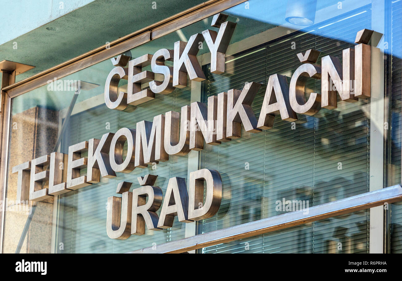 Czech telecommunication office hi-res stock photography and images - Alamy