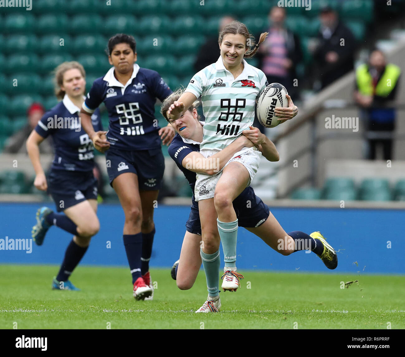Cambridge's Lara Gibson in action during the Women's Varsity Match at